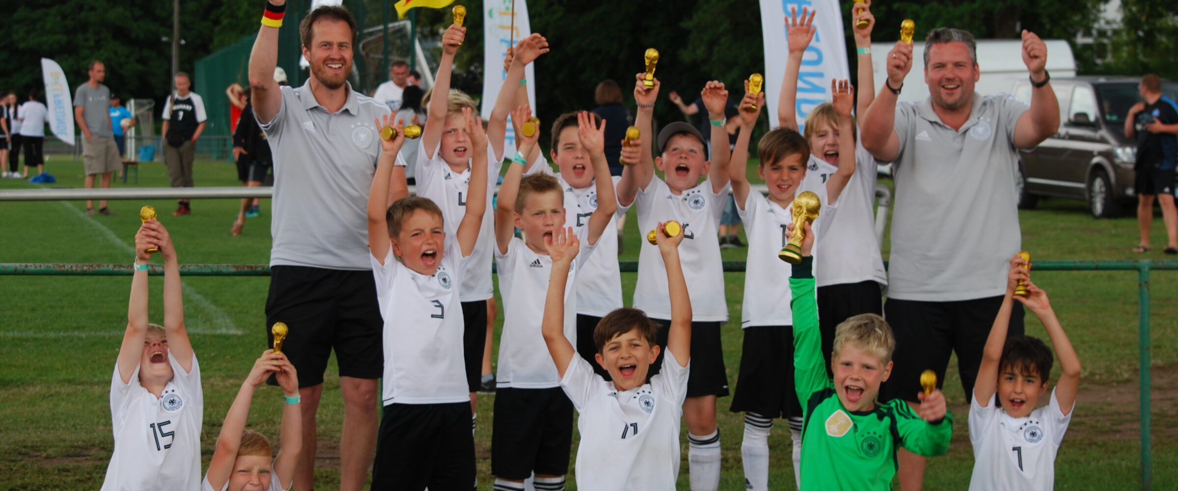 Die U9 des FSV bei der Mini-WM in Kaiserslautern