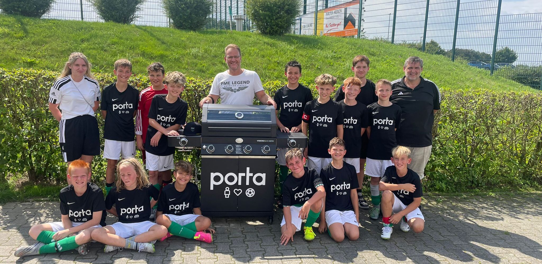 Die U13 bedankt sich …
