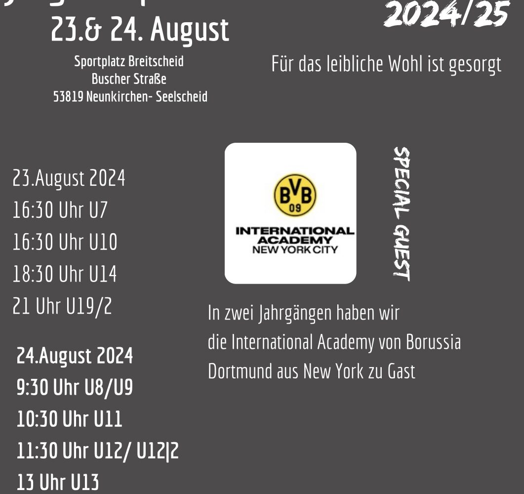 Jugendpräsentation Saison 2024/25