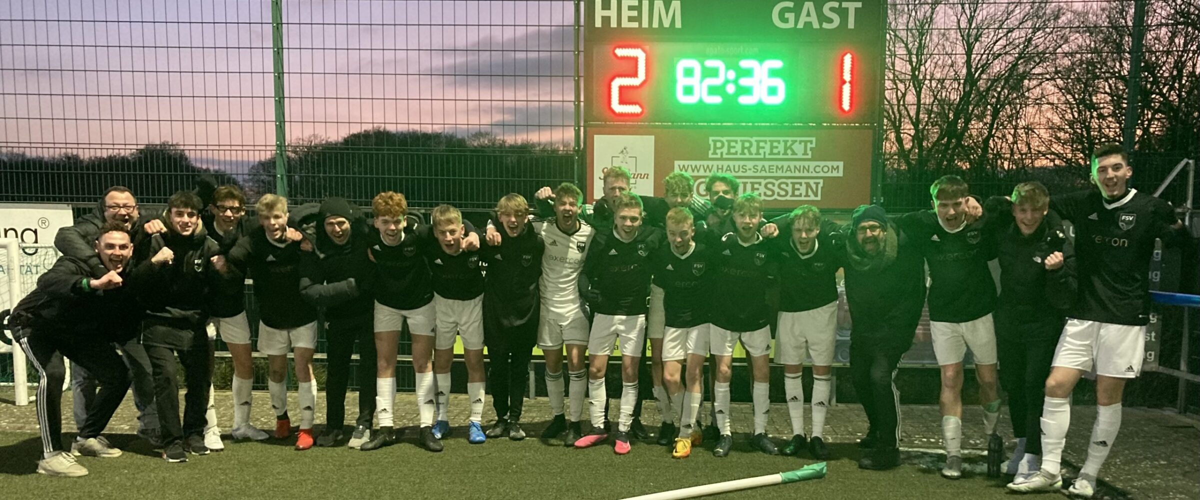 B-Jugend schlägt U17 von Viktoria Köln im Verbandspokal