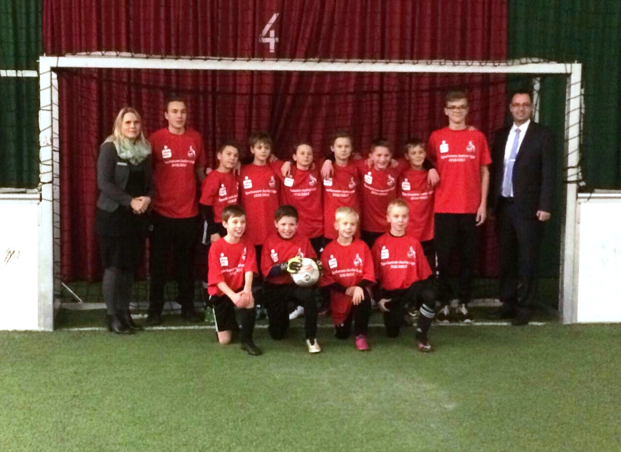 Shirts der Kreissparkasse Köln für die U11
