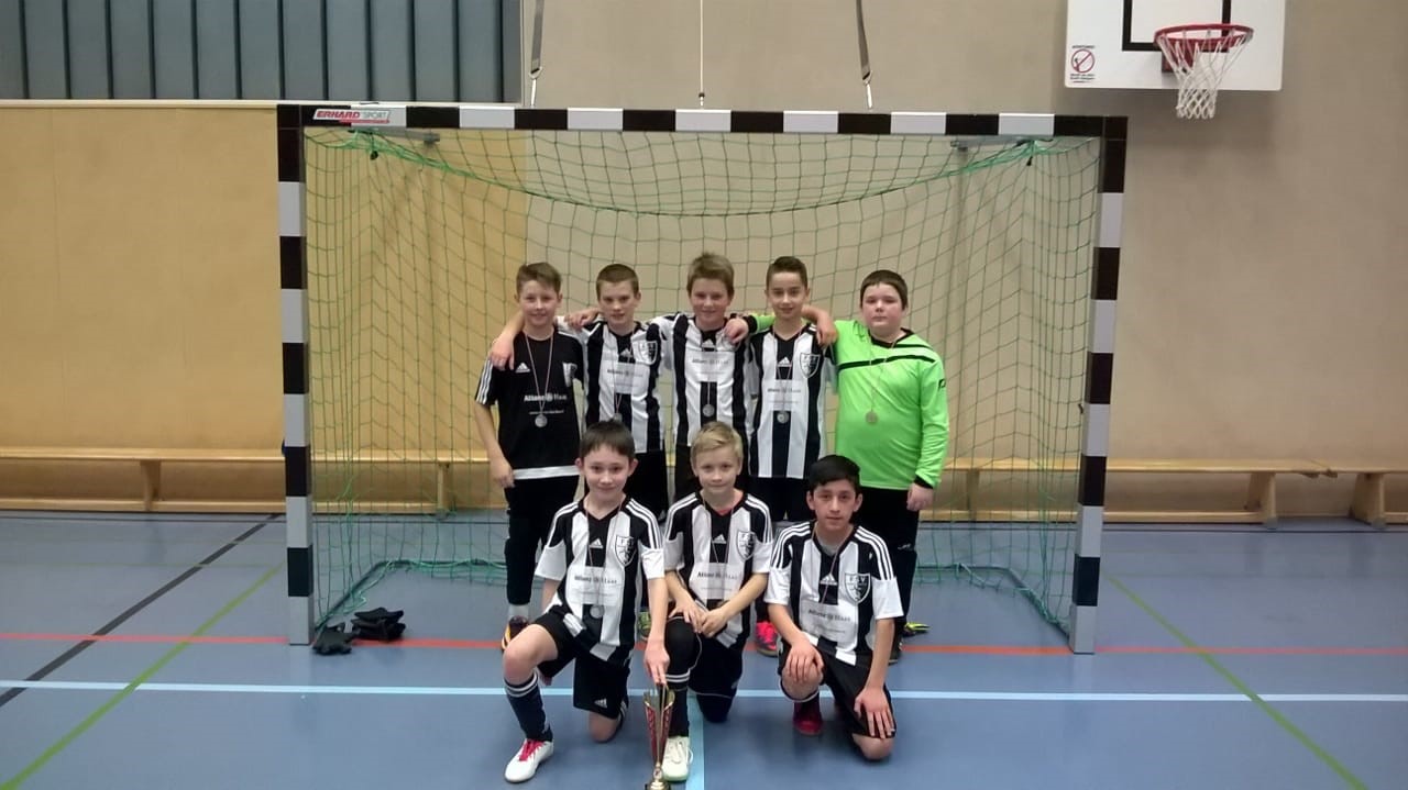 2. Platz für die U11 beim Hallenturnier in Kriegsdorf