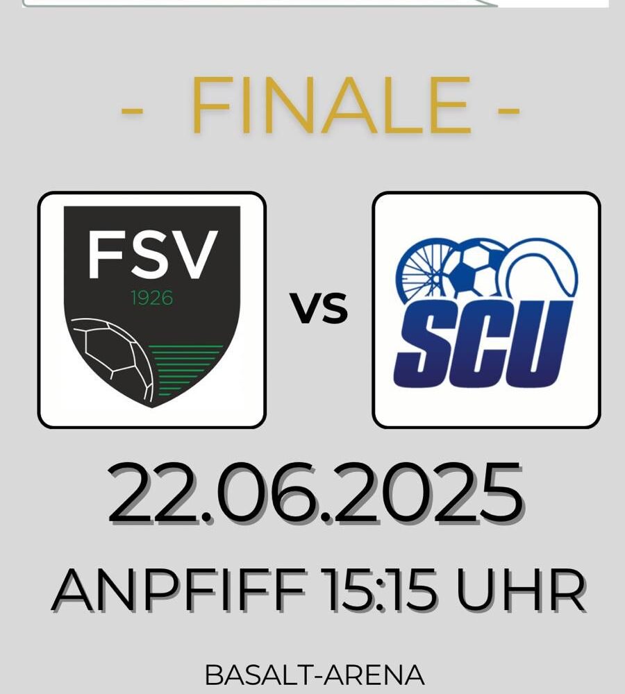 Wir sind dabei: Kreispokal-Finale am 22.06.2025 in Oberpleis